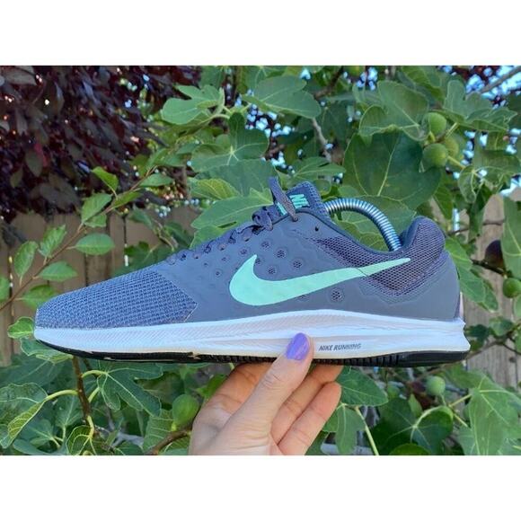 Nike Womens US 9.5 Lace Up Downshifter Running/Walking Sneakers - Picture 2 of 11